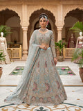 Aafreen Pastel Bridal Lehenga